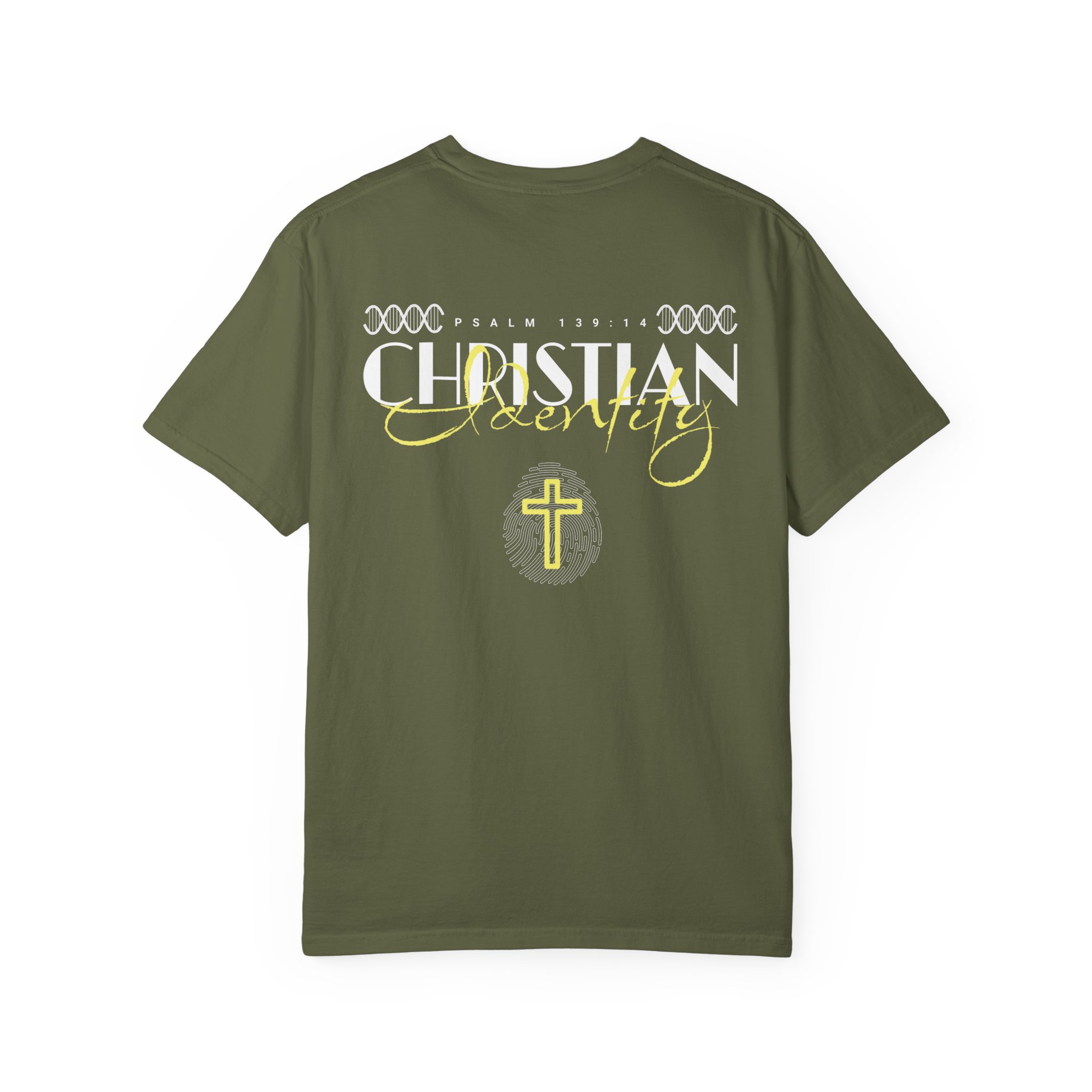 Christian Cross Graphic T‑Shirt — "Psalm 139:14" - Image 6