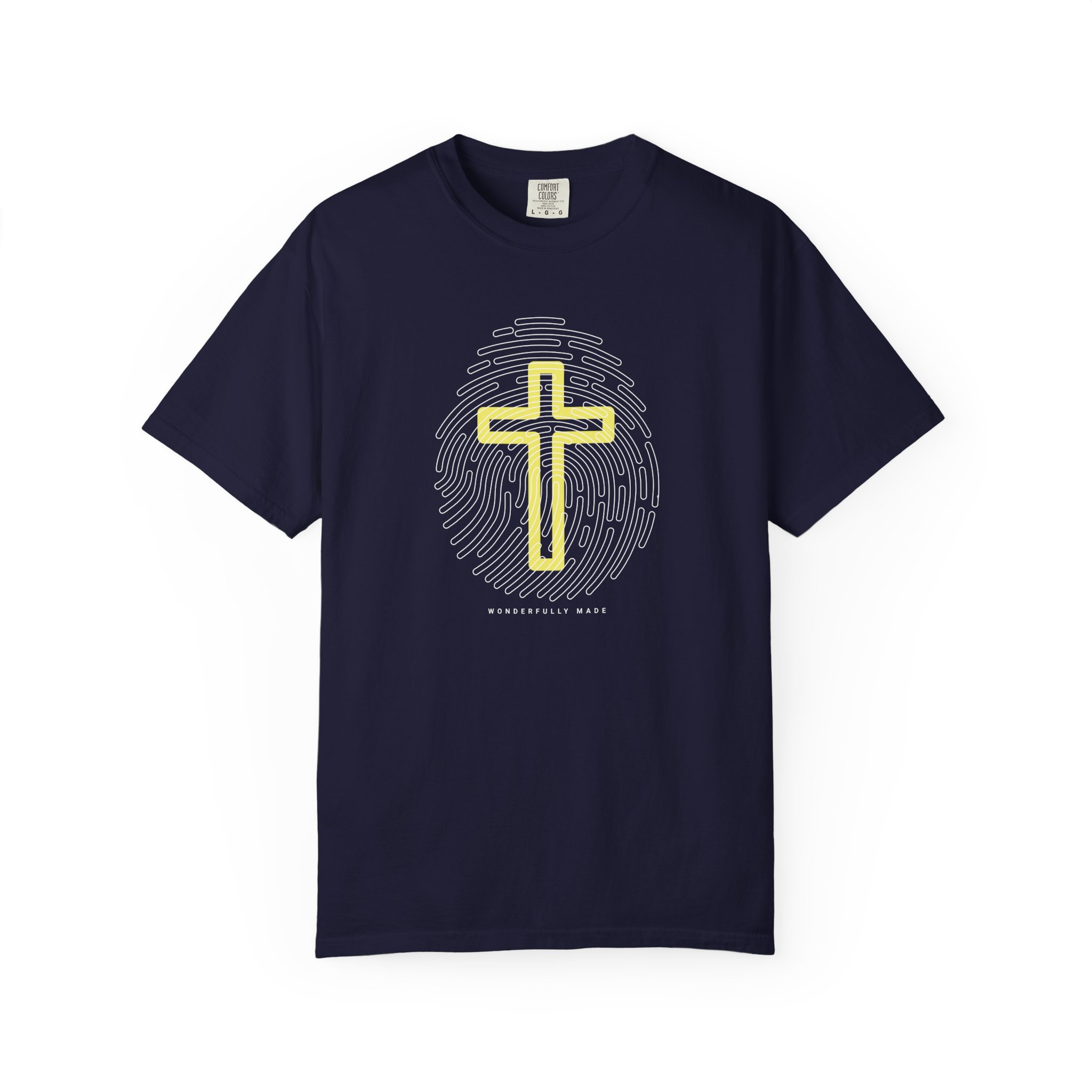 Christian Cross Graphic T‑Shirt — "Psalm 139:14" - Image 9