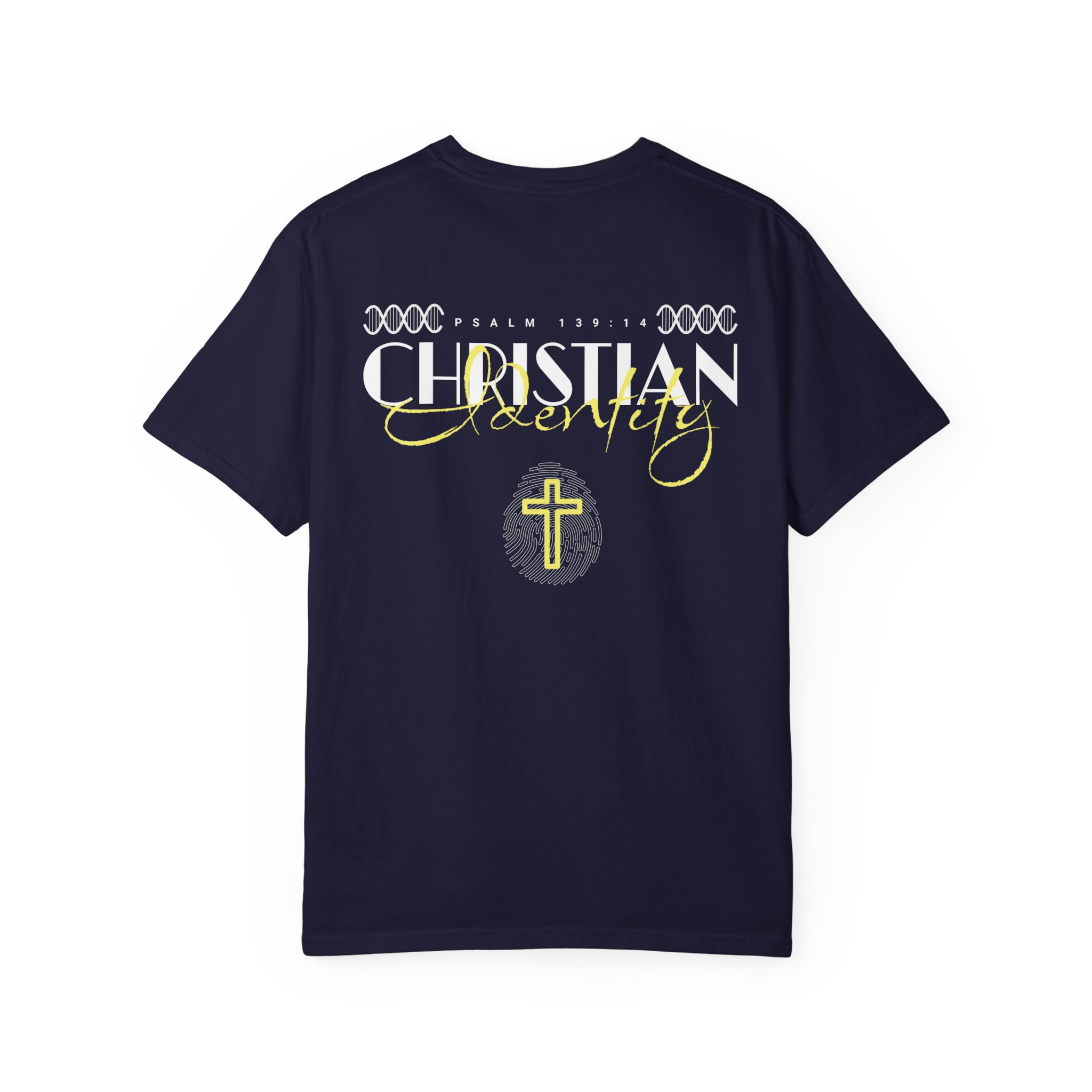 Christian Cross Graphic T‑Shirt — "Psalm 139:14" - Image 10